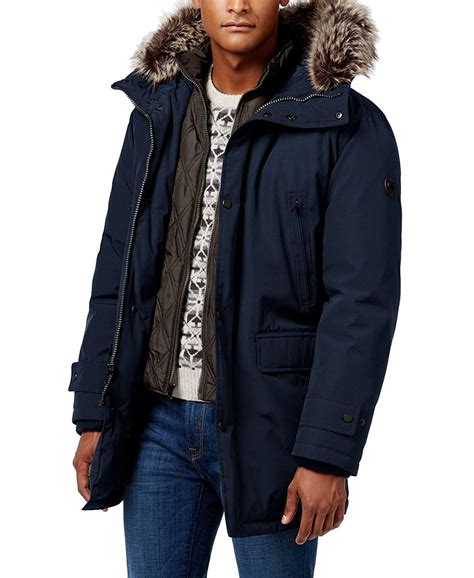 men's winter coats michael kors|michael kors winter coats women's.